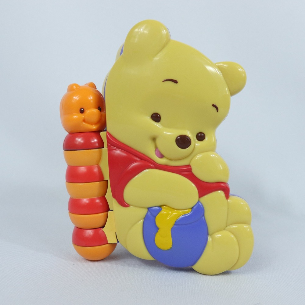 Disney Winnie the Pooh Activity Pal Boom Baby Toy Rattle Vintage 2003 Mattel
